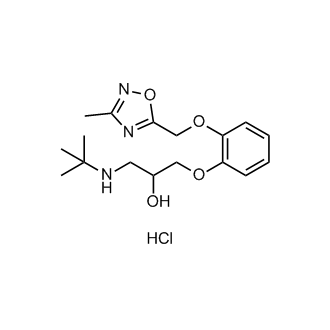 Cas 1522 59 3 2 Propanol 1 1 1 Dimethylethyl Amino 3 2 3 Methyl 1 2 4 Oxadiazol 5 Yl Methoxy Phenoxy Monohydrochloride Buy 1522 59 3 Inhibitor From Supplier Chemexpress Cn