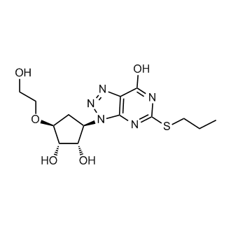 Cas 43 7 1s 2s 3r 5s 3 7 Hydroxy 5 Propylthio 3h 1 2 3 Triazolo 4 5 D Pyrimidin 3 Yl 5 2 Hydroxyethoxy Cyclopentane 1 2 Diol Buy 43 7 Inhibitor From Supplier Chemexpress Cn